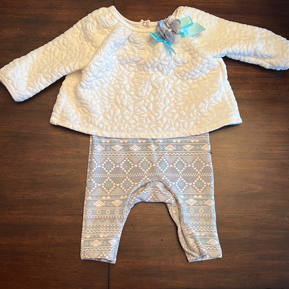 Fancy Sweet Heart Rose onesie
